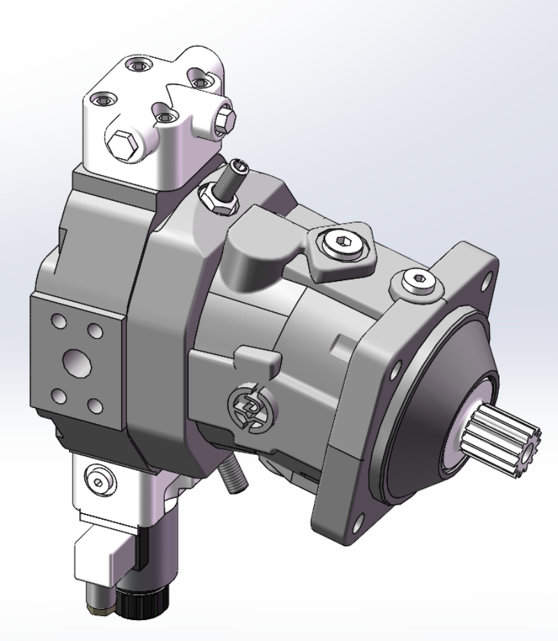 Productlancering van HD-A6VM55EP1/EP2 variabele motor met axiale zuiger