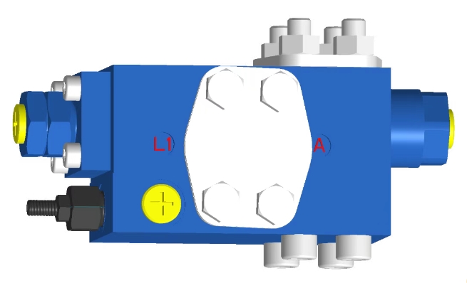 Huade hydraulische klep HD-BLV16-1X Balancing Valve-productafgifte